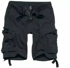 "Vintage Shorts" Korte Broek Zwart Van Brandit
