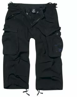 "Industry Vintage 3/4" Korte Broek Zwart Van Brandit