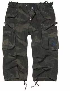 "Industry Vintage 3/4" Korte Broek Dark Camo Van Brandit