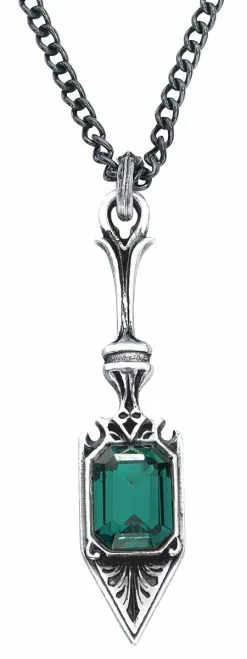 "Sucre Vert Absinthe Spoon" Halsketting Zilverkleurig Van Alchemy Gothic