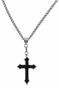 "Osbourne's Cross" Halsketting Van Alchemy Gothic