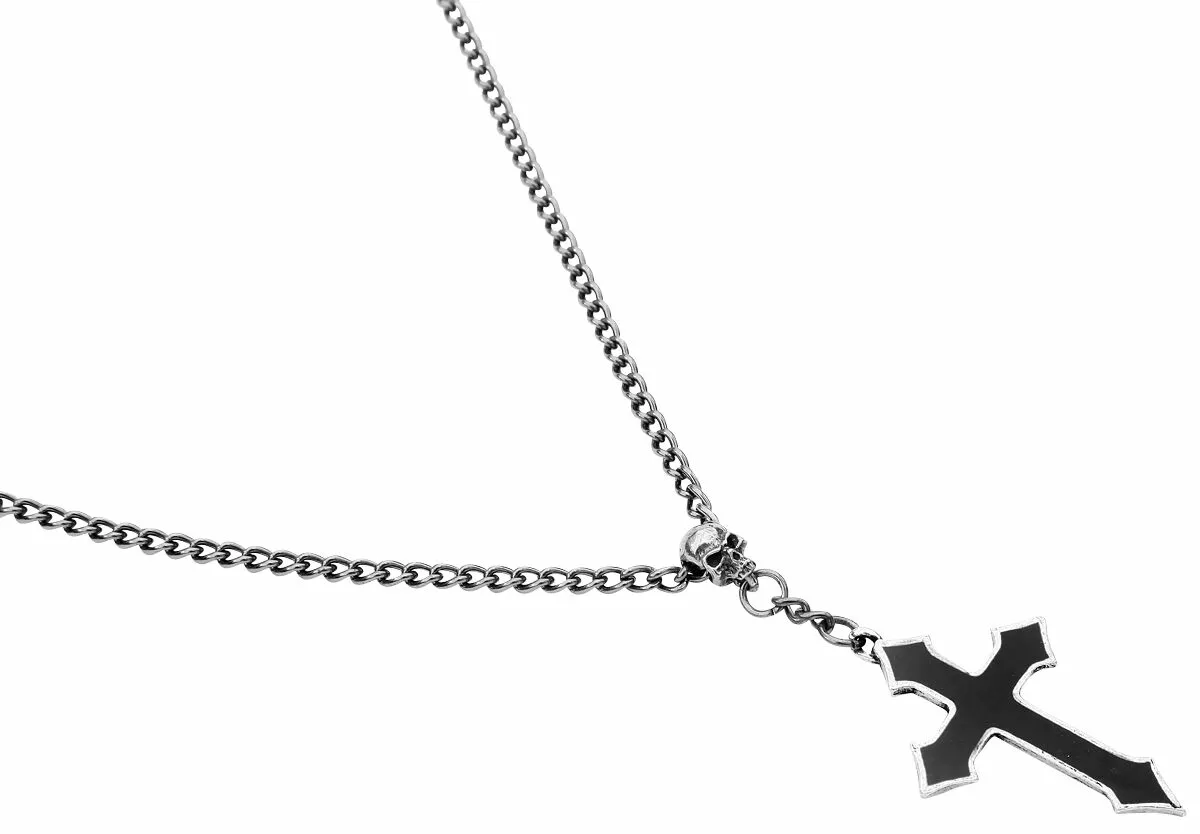 "Osbourne's Cross" Halsketting Van Alchemy Gothic - Afbeelding 2
