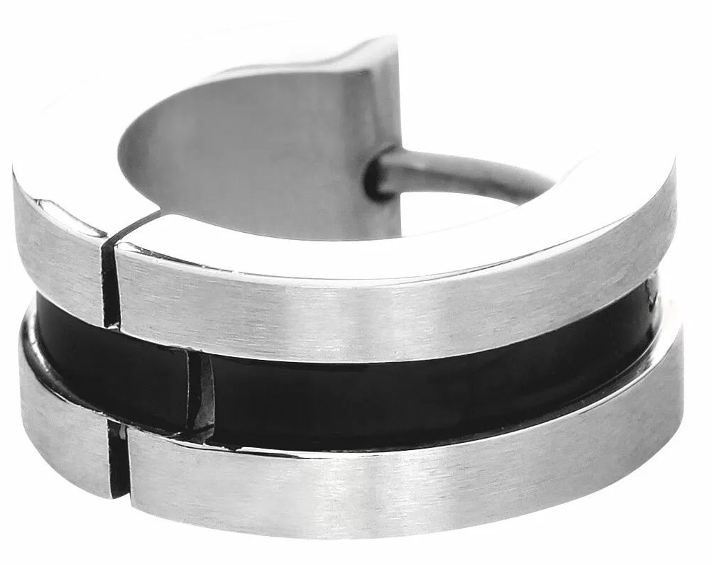 "Black Stripe" Oorbel Van EtNox