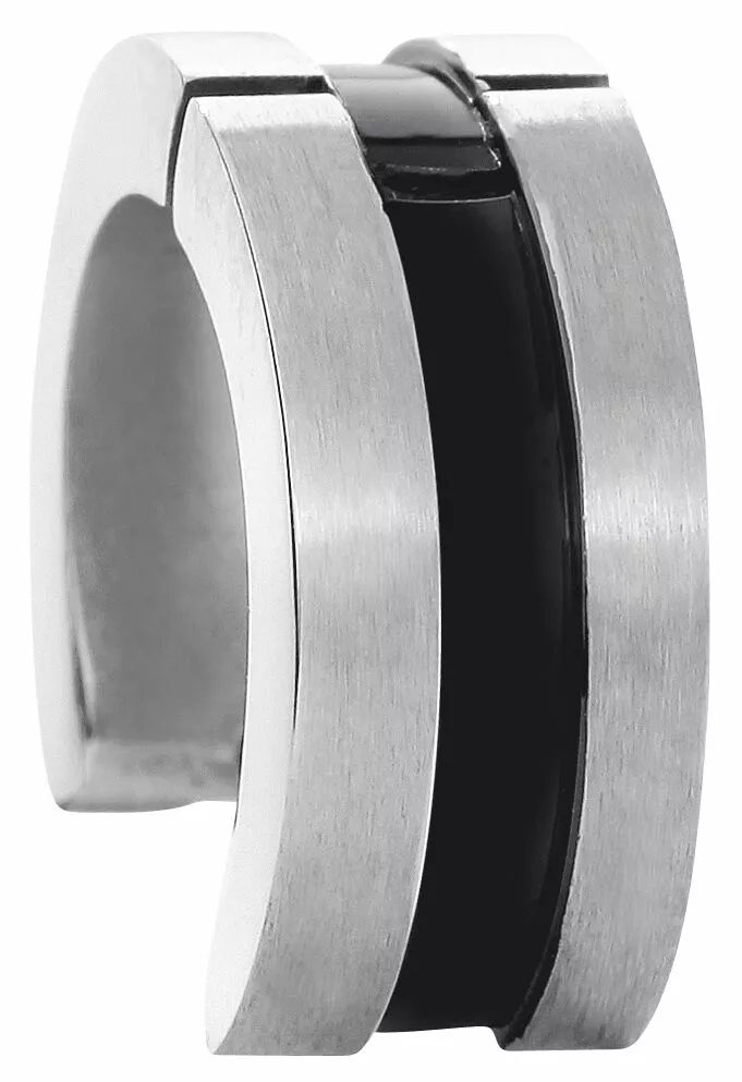 "Black Stripe" Oorbel Van EtNox - Afbeelding 2