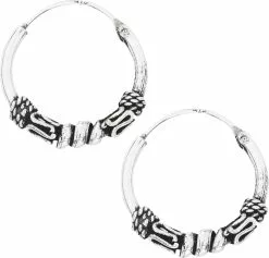 "Ornamental Hoops" Oorbel Van EtNox