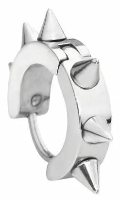 "Spikes" Oorbel Zilverkleurig Van EtNox Hard And Heavy