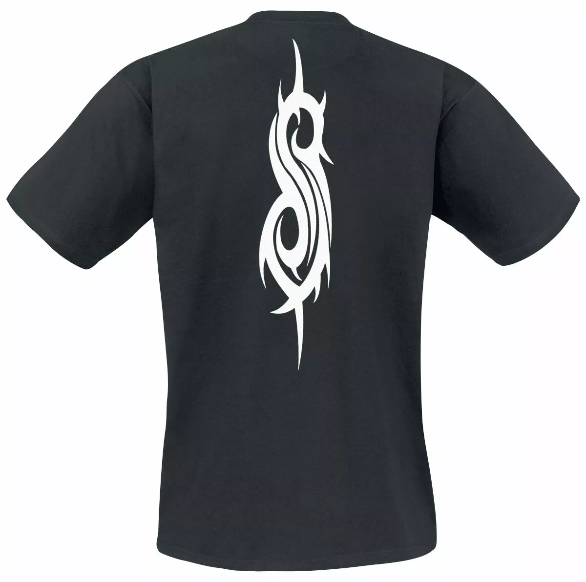 "White Logo" T-shirt Zwart Van Slipknot - Afbeelding 2