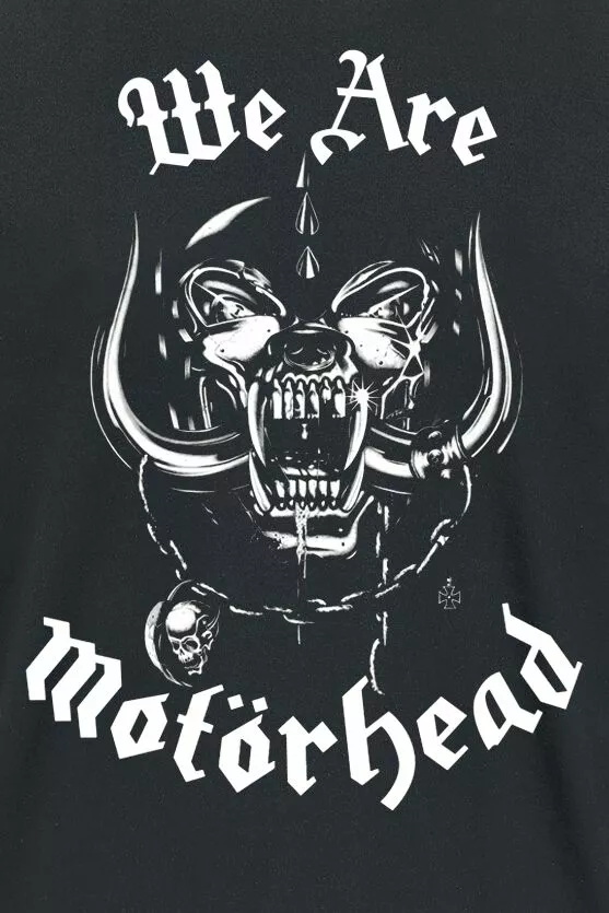 "We Are Motörhead" T-shirt Zwart Van Motörhead - Afbeelding 3