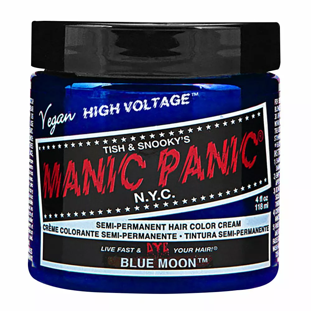 "Blue Moon - Classic" Haarverf Blauw Van Manic Panic