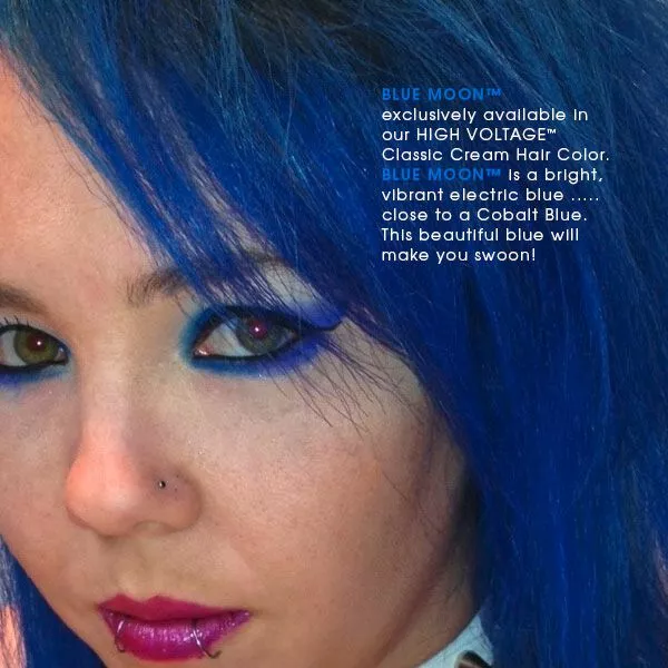 "Blue Moon - Classic" Haarverf Blauw Van Manic Panic - Afbeelding 6