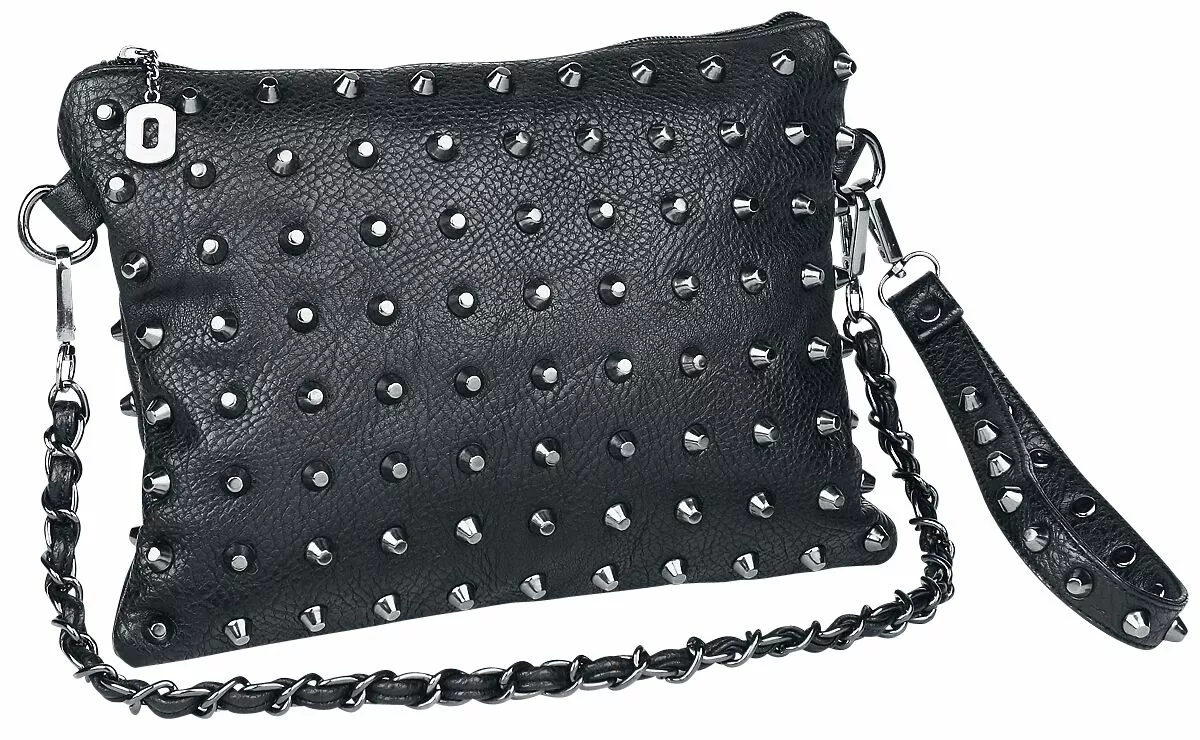 "Susan" Handtas Zwart Van Cupcake Cult - Afbeelding 2