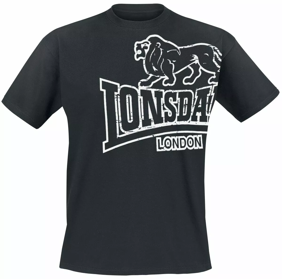 "Langsett" T-shirt Zwart Van Lonsdale London