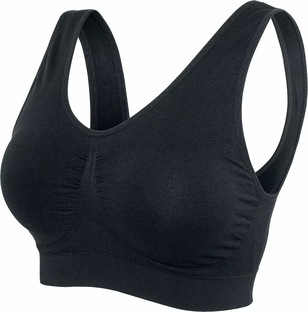 "Padded Sports Bra" BH Zwart Van Urban Classics