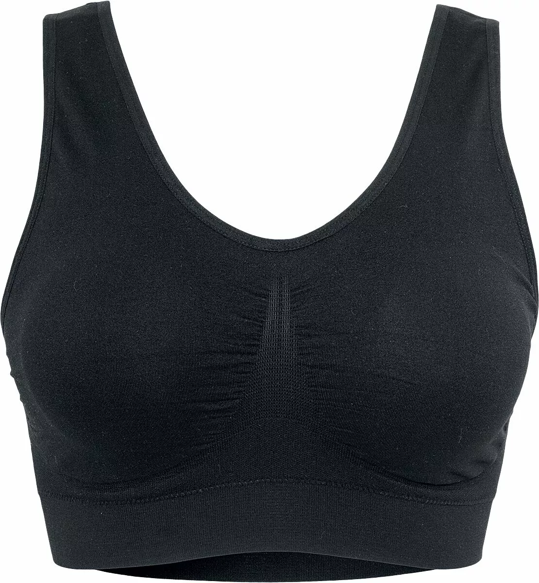 "Padded Sports Bra" BH Zwart Van Urban Classics - Afbeelding 3