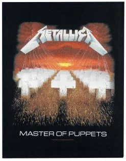 "Master Of Puppets" Patch Van Metallica
