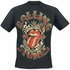 "Tattoo You Tour" T-shirt Zwart Van The Rolling Stones