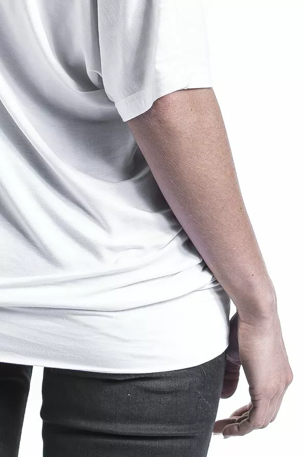 "Can You Read My Mind" T-shirt Wit Van RED By EMP - Afbeelding 5