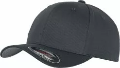 "Wooly Combed" Cap Donkergrijs Van Flexfit