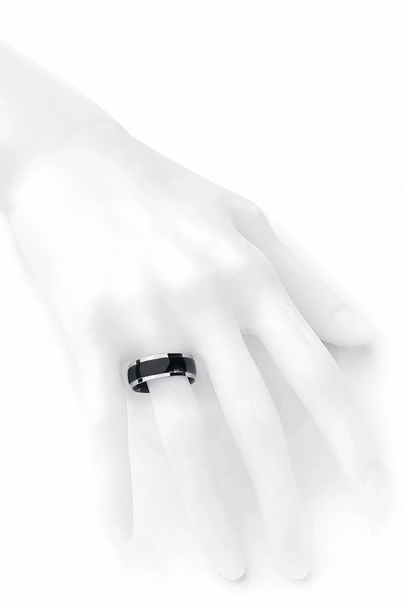 "Basic" Ring Zilverkleurig Van EtNox - Afbeelding 3