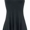 "Hasselt" Korte Jurk Zwart Van Outer Vision