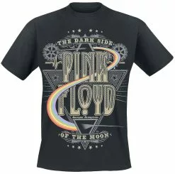 "Dark Side" T-shirt Zwart Van Pink Floyd