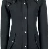 "Parka" Winterjas Zwart Van Black Premium By EMP