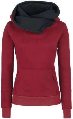 "Pentagram" Trui Met Capuchon Bordeaux Van RED By EMP