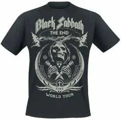 "The End Grim Reaper" T-shirt Zwart Van Black Sabbath