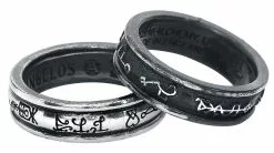 "Demons And Angels" Ring Van Alchemy Gothic