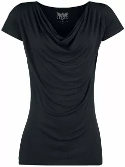 "Emma" T-shirt Zwart Van Black Premium By EMP