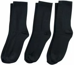 "Sport Socks 3-Pack" Sokken Zwart Van Urban Classics