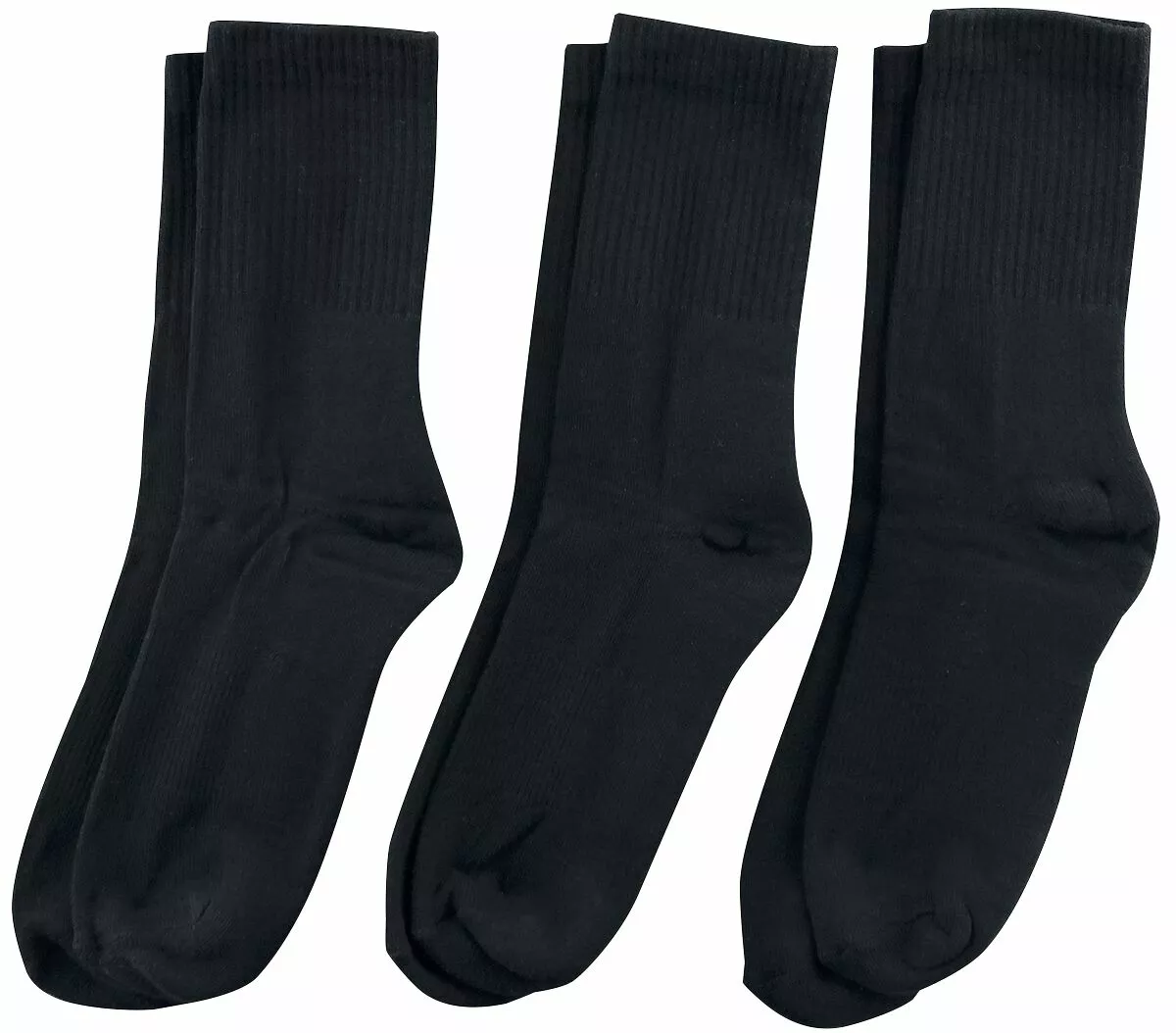 "Sport Socks 3-Pack" Sokken Zwart Van Urban Classics