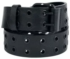 "Hole Rivet Belt" Riem Zwart Van Black Premium By EMP