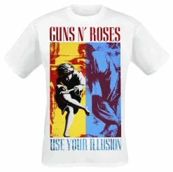 "Use Your Illusion" T-shirt Wit Van Guns N' Roses