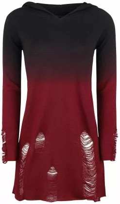 "Let's Be Honest" Gebreide Trui Zwart Van Gothicana By EMP