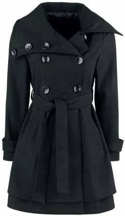 "Good Times" Winterjas Zwart Van Black Premium By EMP