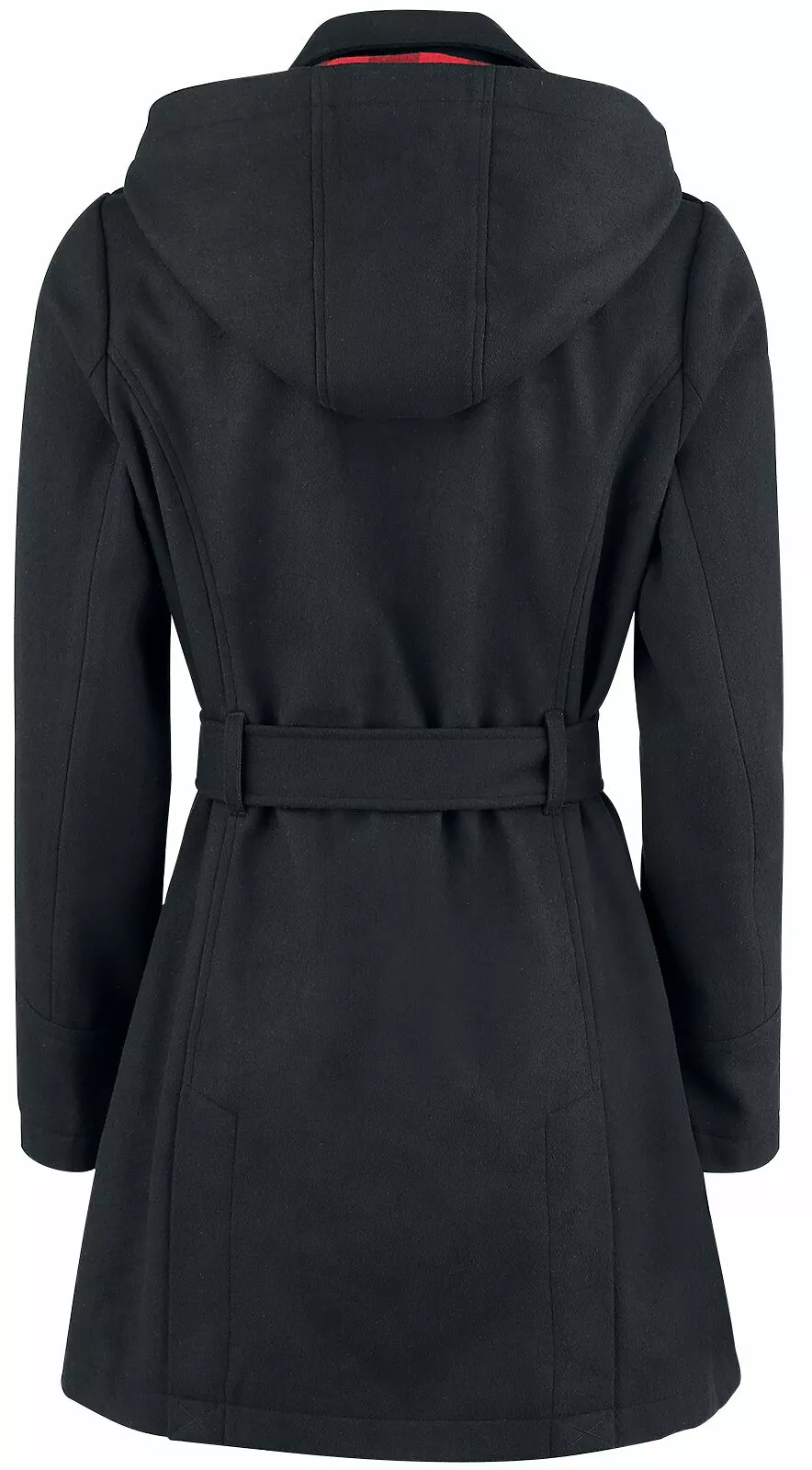 "Dark In Here" Tussenseizoensjas Zwart Van RED By EMP - Afbeelding 2