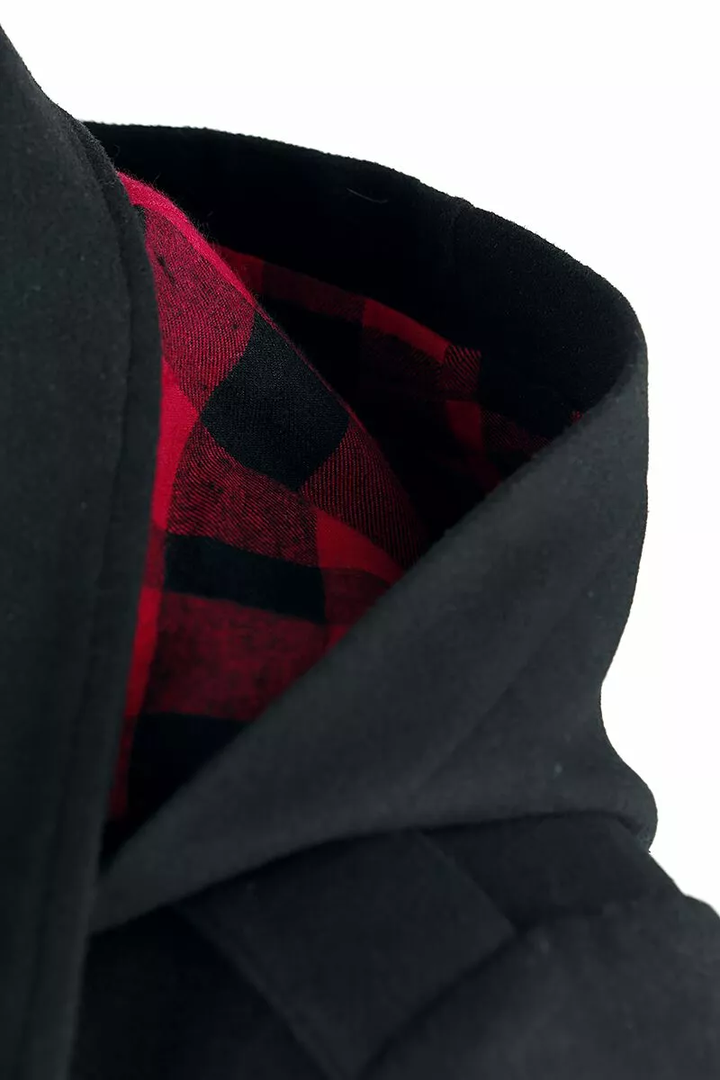 "Dark In Here" Tussenseizoensjas Zwart Van RED By EMP - Afbeelding 3