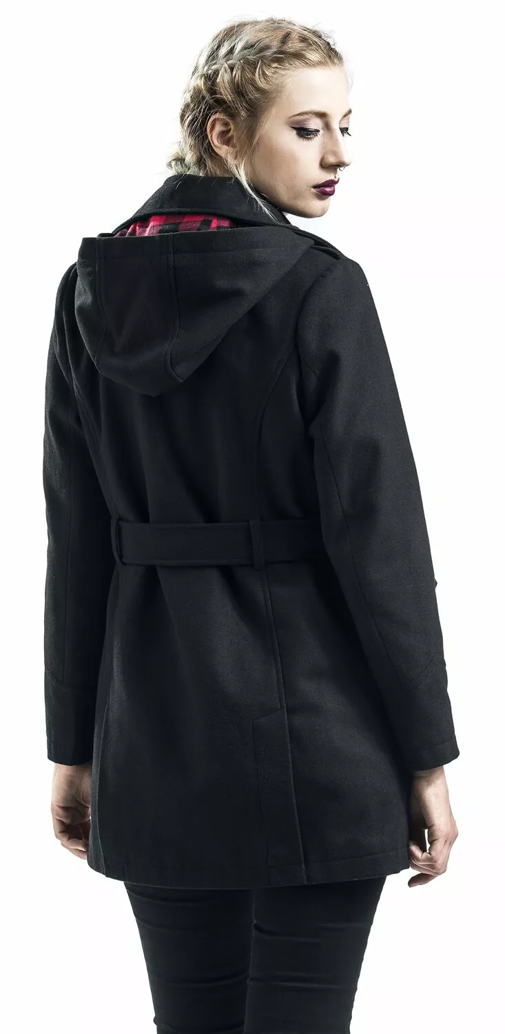 "Dark In Here" Tussenseizoensjas Zwart Van RED By EMP - Afbeelding 7