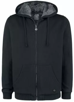 "Is It Over Yet" Vest Met Capuchon Zwart-blauw Van RED By EMP