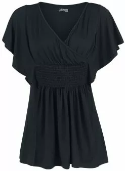 "Princess Of The Night" T-shirt Zwart Van Gothicana By EMP