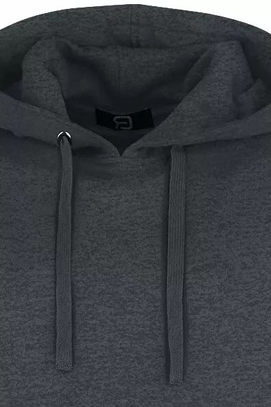 "Oversized Terry Hoodie" Trui Met Capuchon Grijs GemĂȘleerd Van RED By EMP - Afbeelding 3