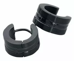 "Basic" Oorbel Zwart Van EtNox