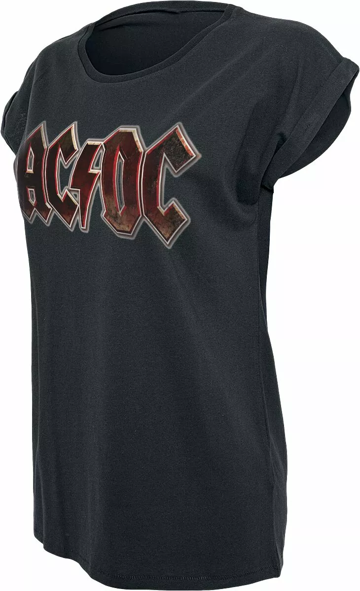 "Voltage Logo" T-shirt Zwart Van AC/DC