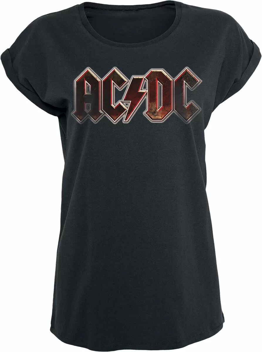 "Voltage Logo" T-shirt Zwart Van AC/DC - Afbeelding 3