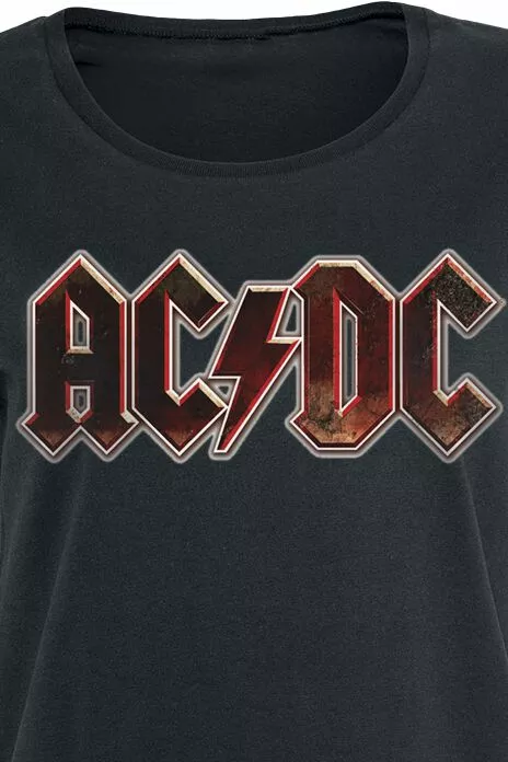 "Voltage Logo" T-shirt Zwart Van AC/DC - Afbeelding 4