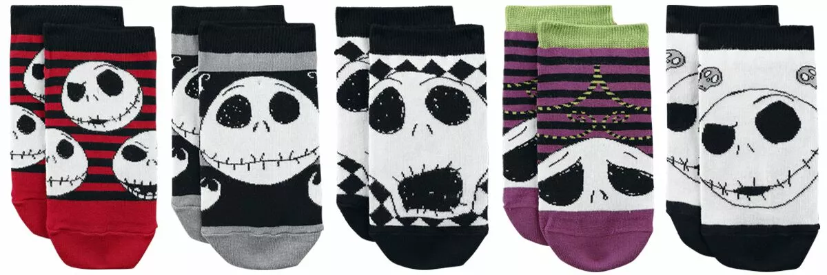 "Jack Skellington" Sokken Meerkleurig Van The Nightmare Before Christmas