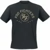 "Arched Star" T-shirt Zwart Van Foo Fighters