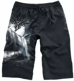 "Sink Or Swim" Zwembroek Zwart Van Black Premium By EMP