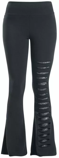 "Take Comfort" Leggings Zwart Van Gothicana By EMP